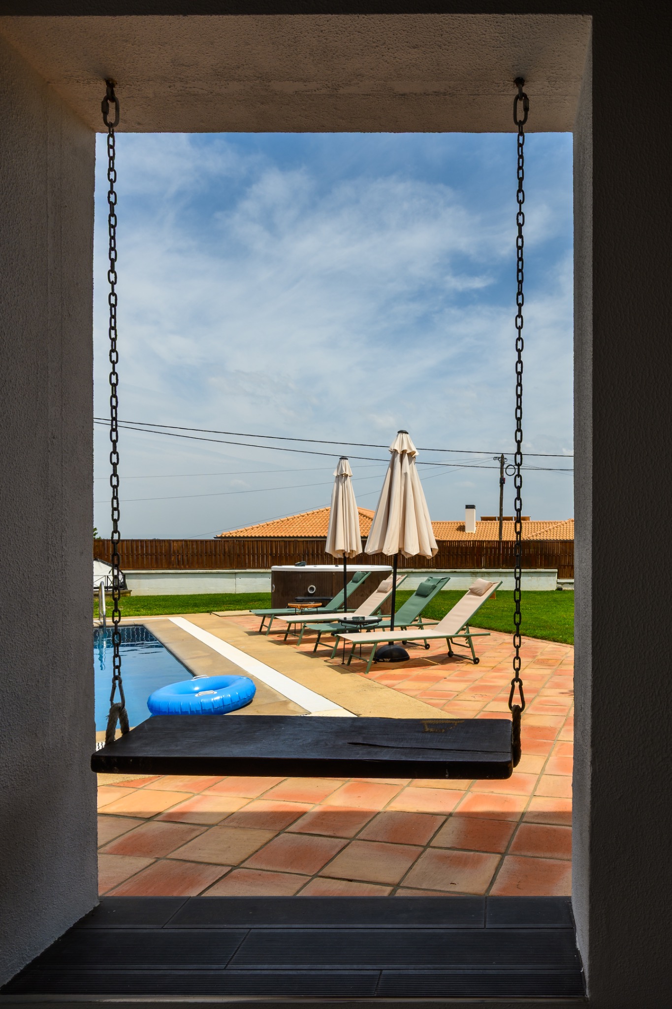 Entspannte Nachmittage am Pool at A Casa Branca